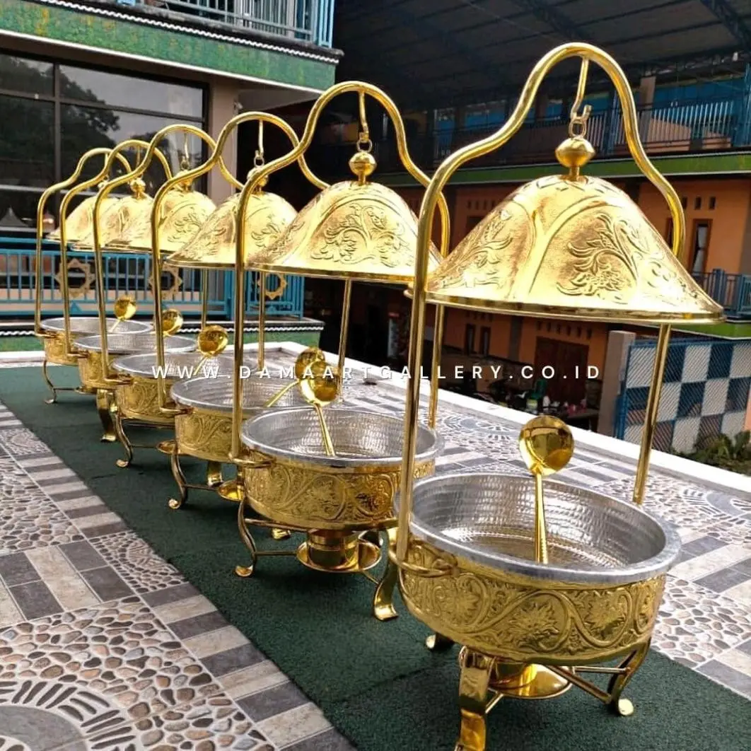 Buffet Chafing Dish Kuningan Murah